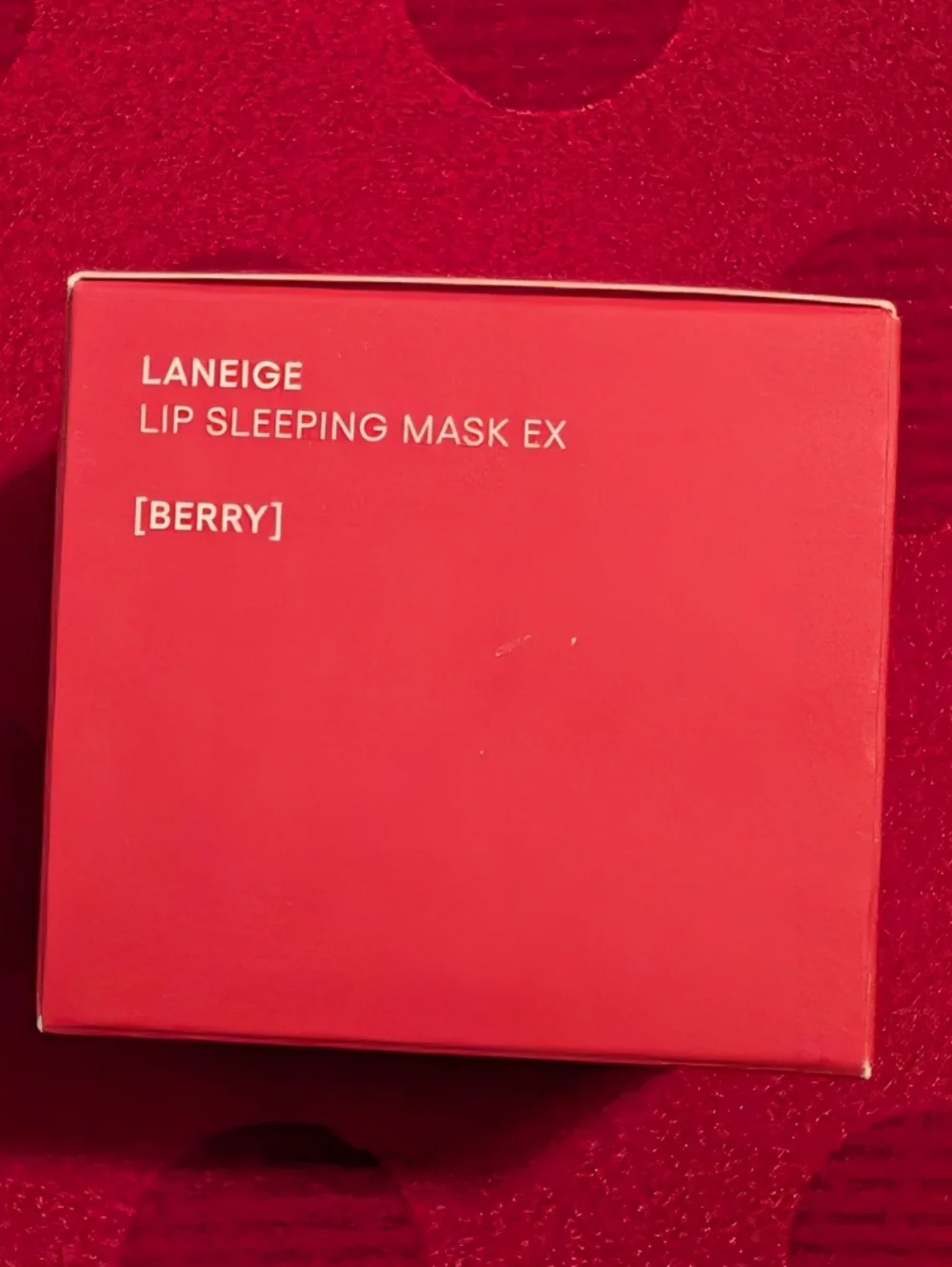 LANEIGE Lip Sleeping Mask EX - Berry New In Box
